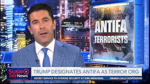 TRUMP DESIGNATES ANTIFA AS TERROR ORG