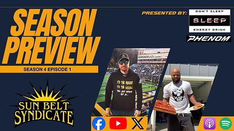 Sun Belt Football Season Preview (Week 1)