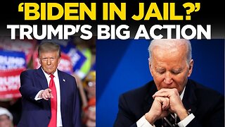 LIVE | Trump Confirms Plan To Send Biden To Jail? Huge Threat Over Ex-President Pardons | US News