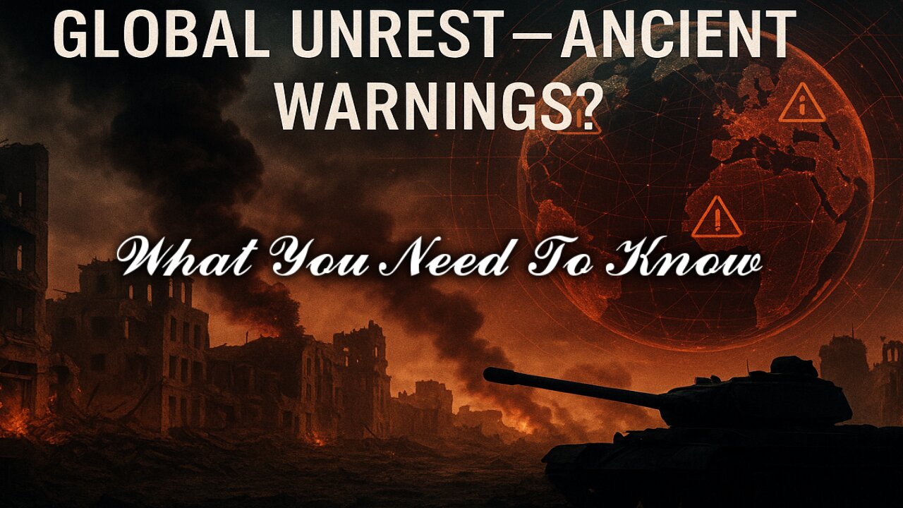 Global Unrest - Ancient Warnings - What You Need To Know