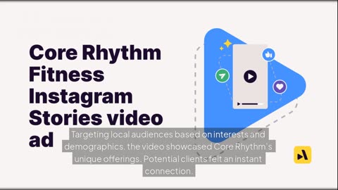 How Core Rhythm Fitness Gained 11 New Clients with an Instagram Stories Ad!