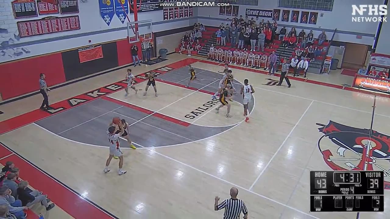 JANUARY 28 2025 HIGH SCHOOL BASKETBALL: LAKEVIEW VS KEYSTONE PART 16