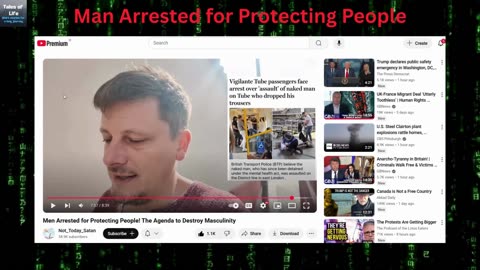 Man Arrested for Protecting People
