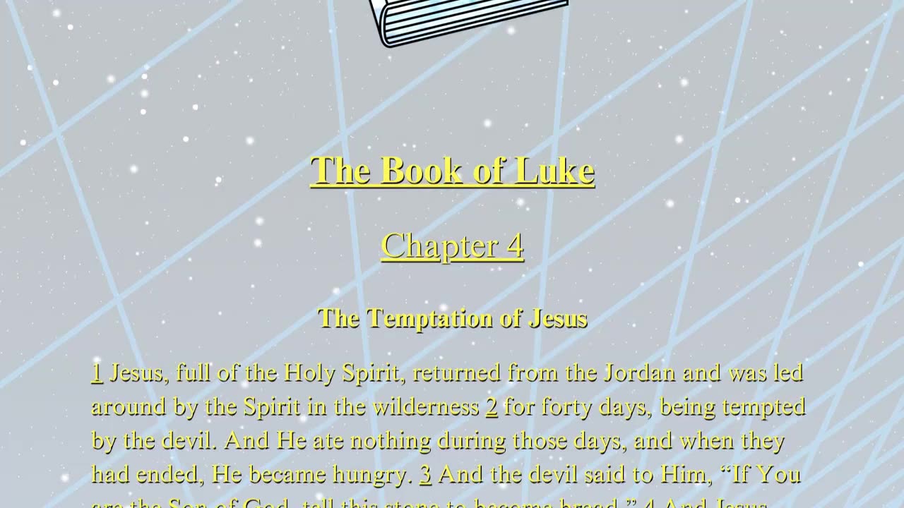 Christian Meme Video: Luke Chapter 4 (11/16/2025)