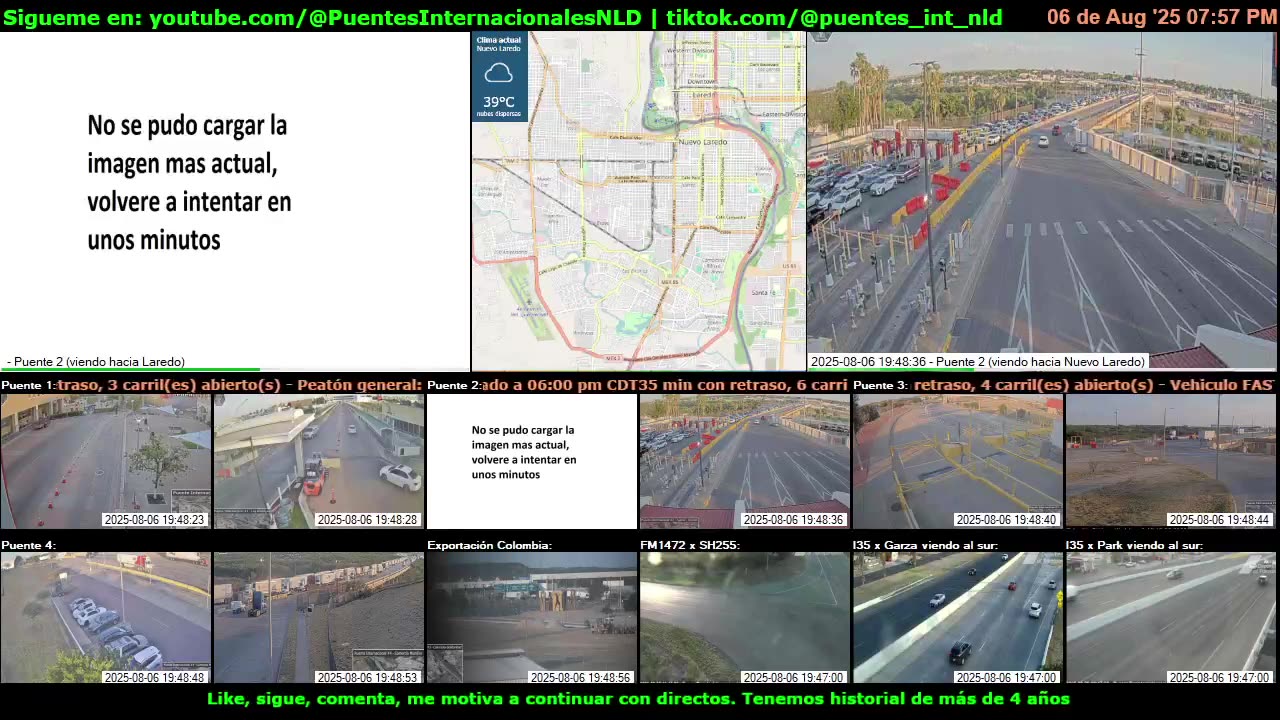 Puentes Internacionales NLD (Youtube / TikTok)