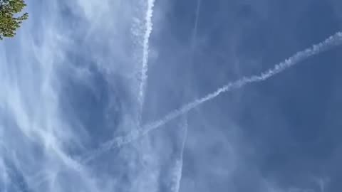 This was from yesterday over my house