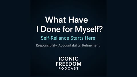 🎙️ Iconic Freedom The Formula Season 3, Episode 35 — “What Have I Done for Myself?”