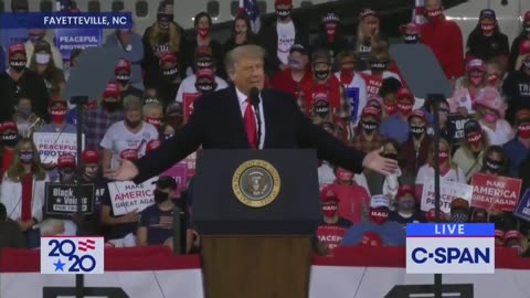 Joe Biden is shot, "he's got half of his head left"