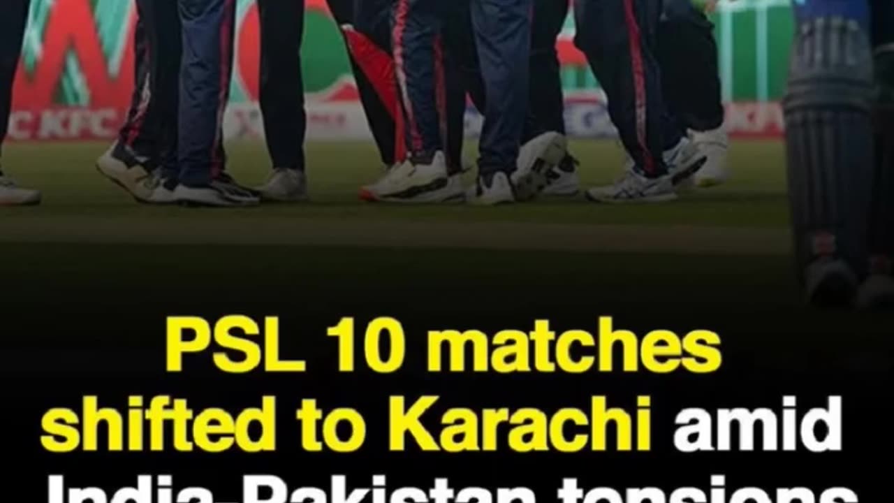 The 27th Match of PSL-25 in Rawalpindi between KarachiK and PeshwarZ has been postponed