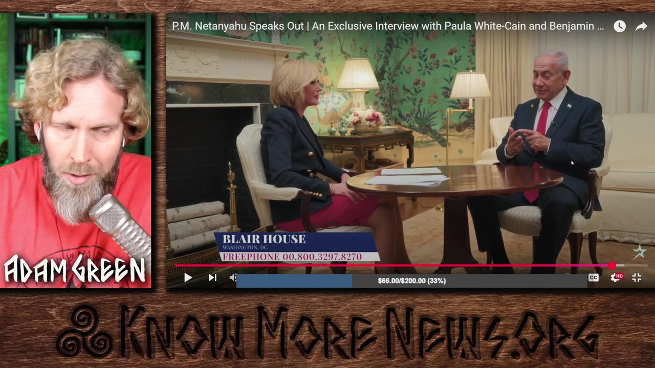 Trump's Faith Advisor Interviews Netanyahu & HILARIOUS Anti-Semitism Documentary