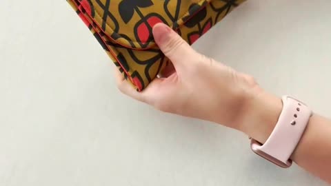 Tulip Wallet🌷✨ | DIY | Quick Sewing Tips No.285
