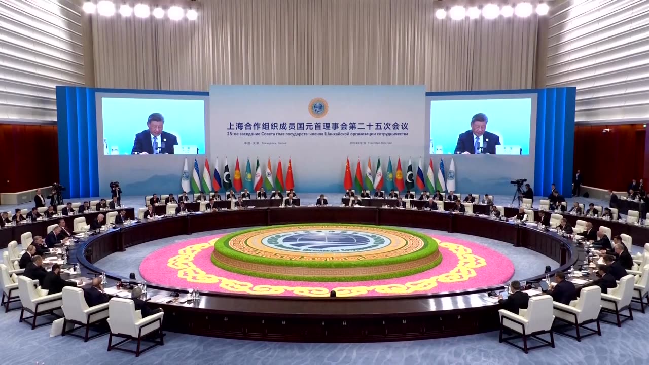 China's Xi unveils vision for new global order alongside Putin and Modi