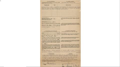 Denazification Forms & Details ; Paperclip ; German Christian Pastors ; Berlin Wall ; Cold War