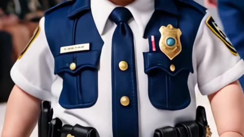 Cutest Baby Fashion Show Police Edition #KidsFashion #RunwayShow #AI ...