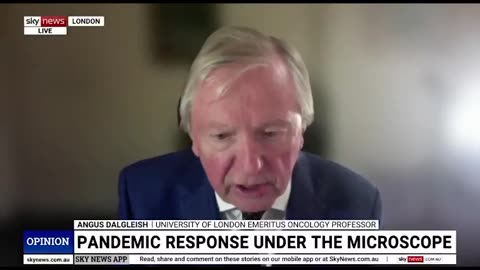 Oncologist Dr. Angus Dalgleish: "These were not vaccines. These were horrible gene therapies that could actually integrate into your genome."