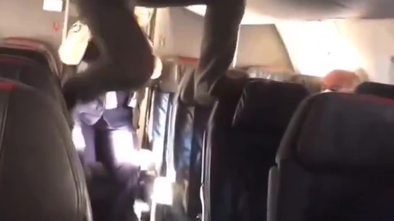 Imagine being stuck on this flight.