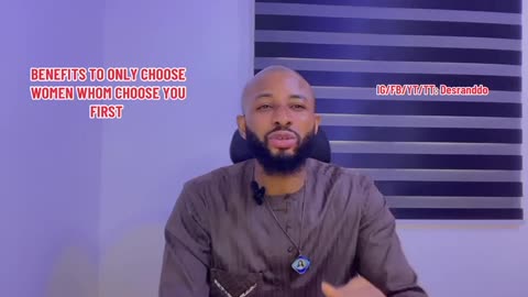 Benefits To Only Choose Women Whom Choose You First