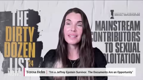 "I'm a Jeffrey Epstein Survivor. The Documents Are an Opportunity"