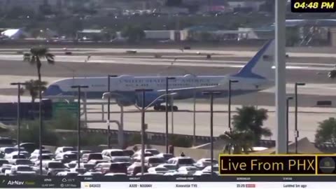 Air Traffic Control welcomes Charlie Kirk home on AF2