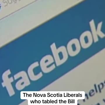 A bill has been introduced in Nova Scotia to ban social media use for children under the age of 16