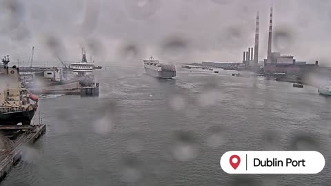 Dublin Port on 12 June 2025