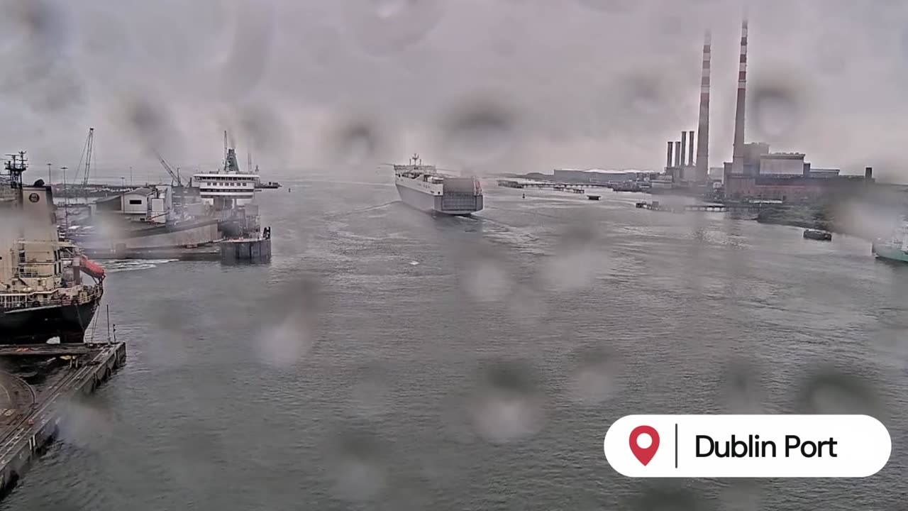 Dublin Port on 12 June 2025