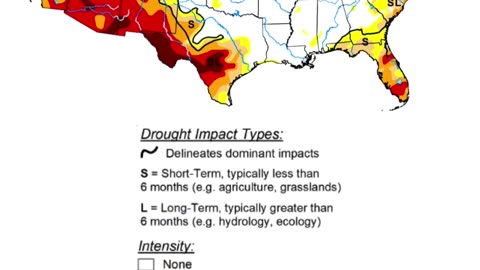 Rain Shifts South, Drought Expands in Southeast