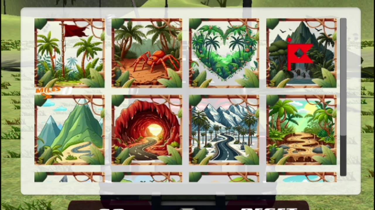 4. Reach #waterfall in the #game Jungle Car Trips Multiplayer