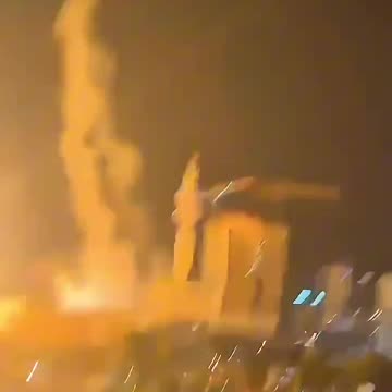 Iran's Hypersonic missile strike on Tel Aviv in Israel.