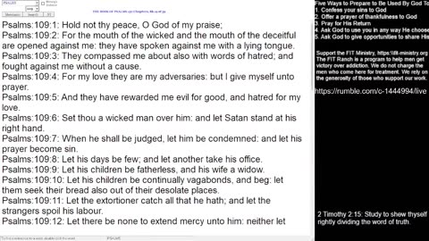 Psalm 109