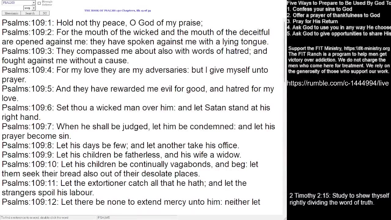 Psalm 109