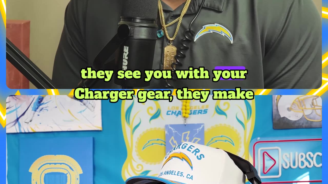The Chargers Are Taking Over LA ⚡🔥 Rep the Top Team in the City with Pride!
