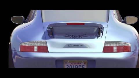 Cars Sally Carrera's Tattoo and Bumper