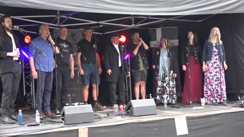 Barrett Privateers A Capela sea shanties music Saltash Regatta Cornwall 8th June 2025 Part 5