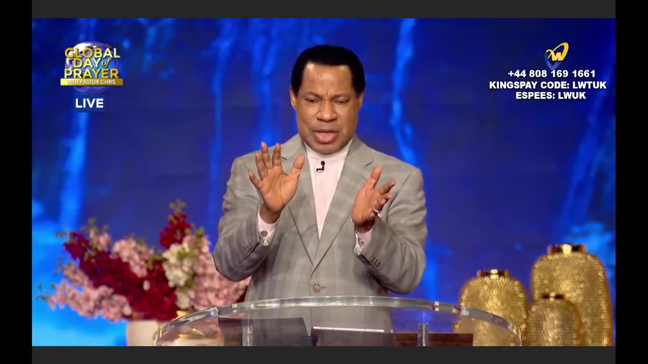 GLOBAL DAY OF PRAYER & GLOBAL PRAYER AND FASTING WITH PASTOR CHRIS _ DAY2 - 29 MARCH 2025