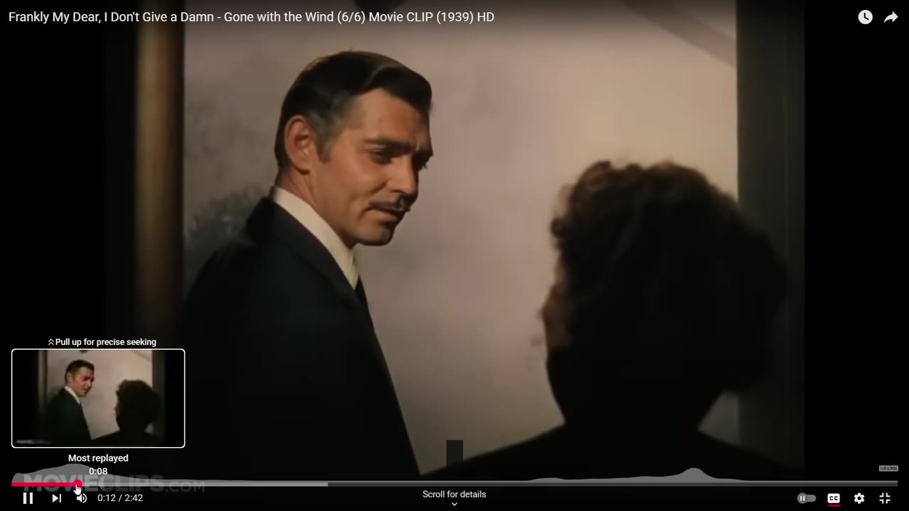 Frankly my dear
