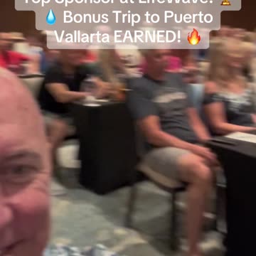 🚨 Michael Jaco Named #1 Top Sponsor at LifeWave! 🏆💧 Bonus Trip to Puerto Vallarta EARNED! 🇲🇽