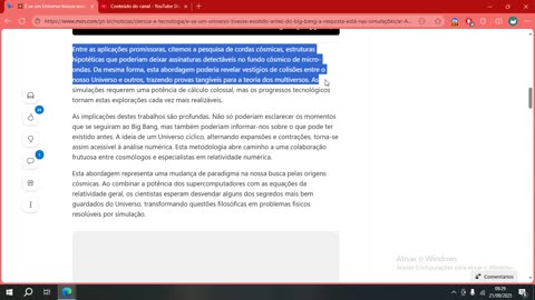💥 E se um Universo tivesse existido antes do Big Bang... a resposta está nas simulações_