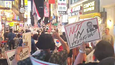 250711... 3 중국대사관 앞 부정선거 집회.