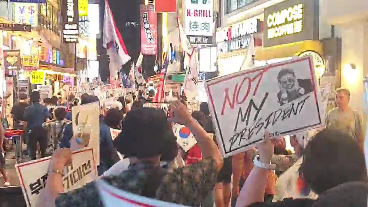 250711... 3 중국대사관 앞 부정선거 집회.