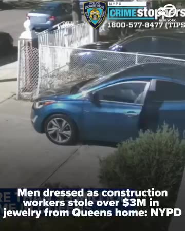 Men dressed as construction workers stole over $3M in jewelry from Queens home: NYPD