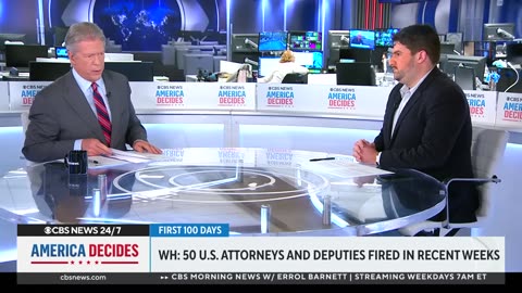 White House confirms recent firings of 50 U.S. attorneys and deputies