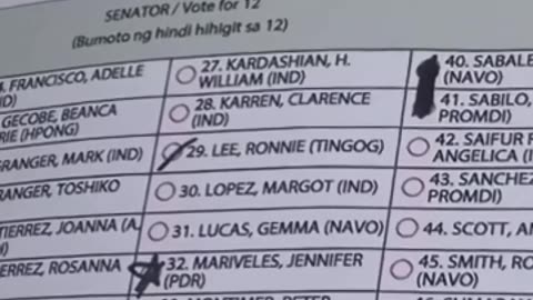 Payo sa mga botante_ Itiman ang bilog!