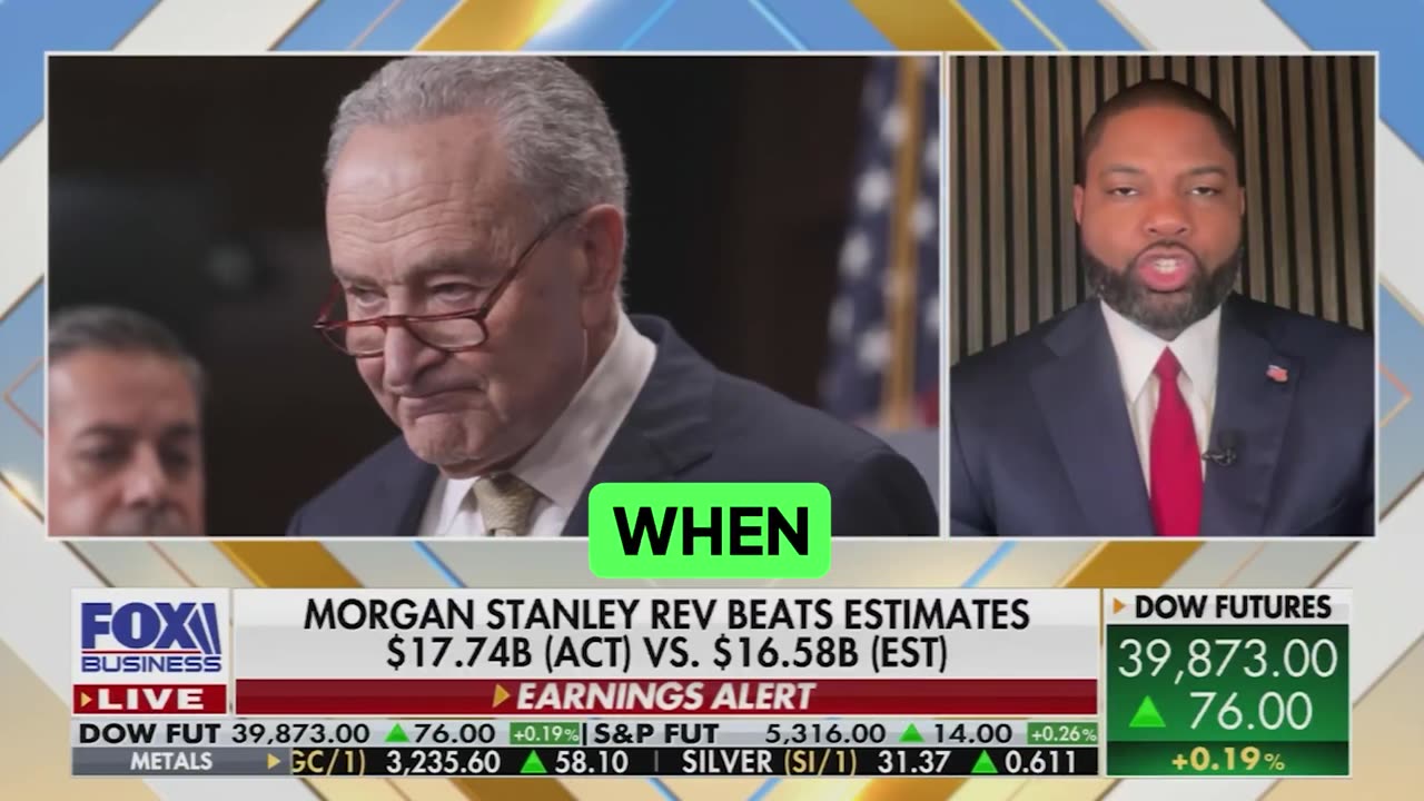 Byron Donalds Shows How Cuck Schumer and Democrats Are Gaslighting Over Voter Suppression
