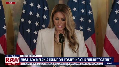 First Lady Melania on youth tech education