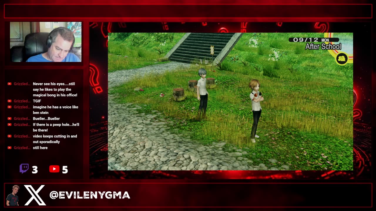 Teddy is a little too Frisky this Friday...Persona 4 Golden Stream!