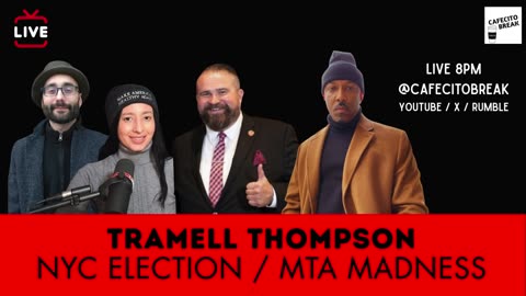 Tramell Thompson - NYC Election / MTA Madness Live 8pm w/ RA, Kozi & Mark