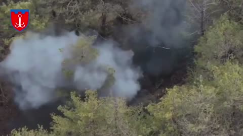 🔥 Destruction of the dugout with the occupiers and detonation of the ammunition