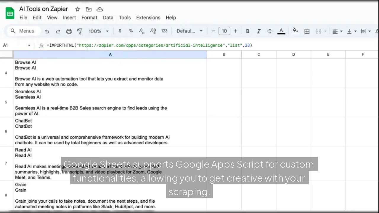 How to Scrape Data into Google Sheets Automatically (No Coding Needed!)