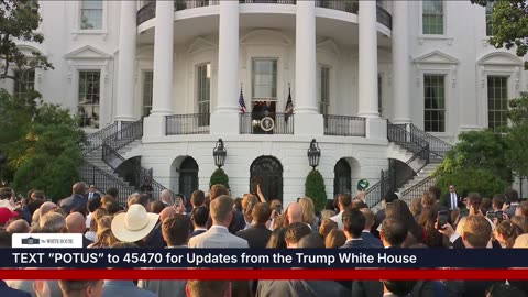 President Trumps Hosts Summer Soiree on the White House South Lawn, June 4, 2025
